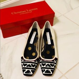 Christian Lacroix kitten heels